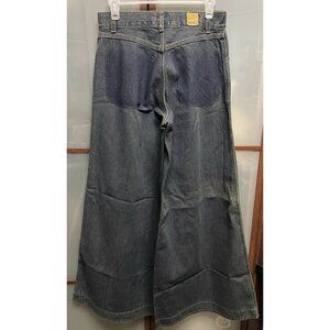 Life & Legend Super Wide Flare Leg Denim Jeans Size 10 Vintage Y2K 90s Rave JNCO